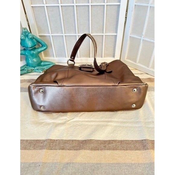 Coach Soho Metallic Bronze Handbag - Picture 5 of 11